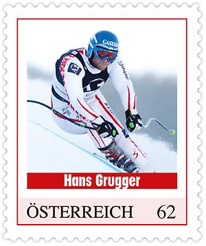 Briefmarke, Hans Grugger
