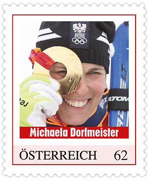 Briefmarke, Michaela Dorfmeister