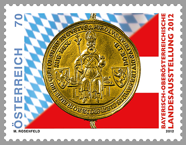 Briefmarke, Bayerisch-Oberösterreichische Landesausstellung