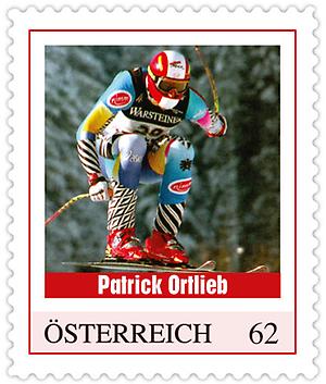 Briefmarke, Patrick Ortlieb