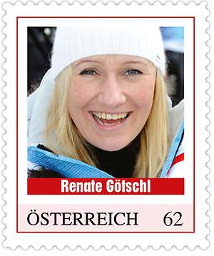 Briefmarke, Renate Götschl