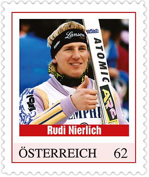 Briefmarke, Rudi Nierlich