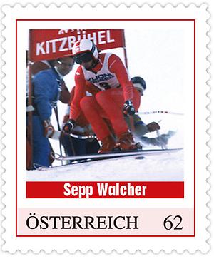 Briefmarke, Sepp Walcher