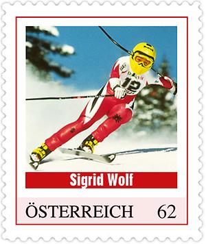 Briefmarke, Sigrid Wolf