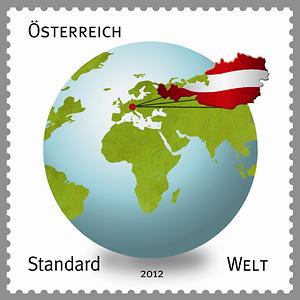 Briefmarke, Standardmarke Welt