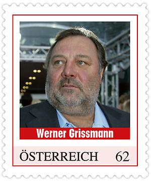 Briefmarke,Werner Grissmann