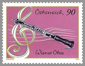 Briefmarke, Wiener Oboe