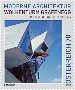 Briefmarke, Wolkenturm Grafenegg