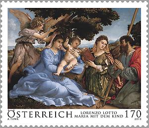 Briefmarke, Lorenzo Lotto