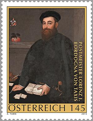 Postmeister Lorenz I. Bordognavon Taxis