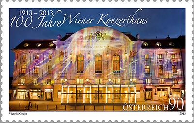 Briefmarke, Wiener Konzerthaus