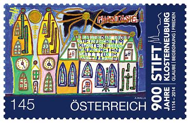 Briefmarke, 900 Jahre Stift Klosterneuburg