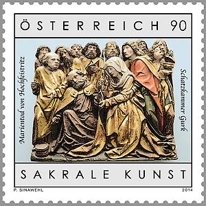 Briefmarke, Marientod von Hochfeistritz