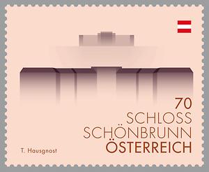 Briefmarke, Schloss Schönbrunn