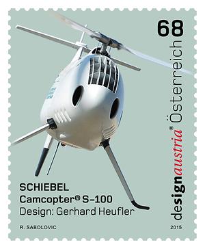 Briefmarke, Schiebel 'CAMCOPTER® S-100'