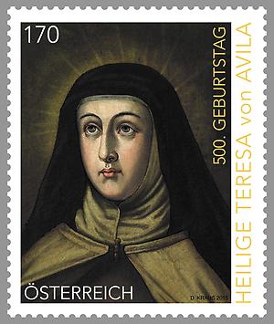Briefmarke, Teresa von Avila
