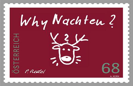 Briefmarke, Weihnachten 2015 – Why Nachten?