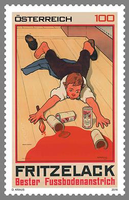 Briefmarke, Fritzelack