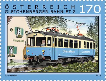 Briefmarke, Gleichenberger Bahn