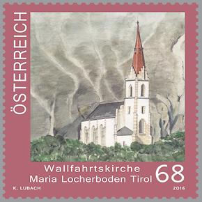 Briefmarke, Maria Locherboden