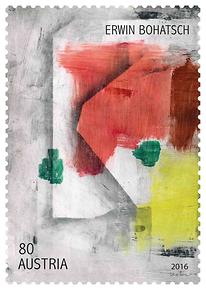 Briefmarke, Erwin Bohatsch