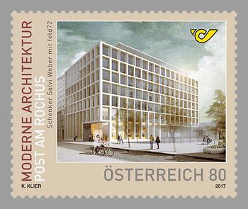 Briefmarke, Post am Rochus