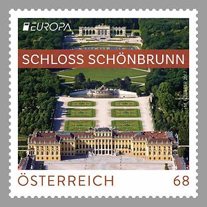 Briefmarke, EUROPA 2017 – „Schloss Schönbrunn“