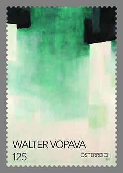 Briefmarke, Walter Vopava
