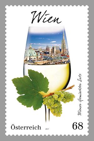 Briefmarke, Weinregion Wien