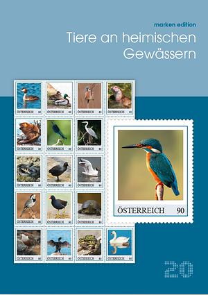 Briefmarke, Tiere an heimischen Gewässern