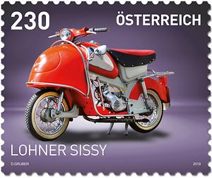Briefmarke, Lohner Sissy