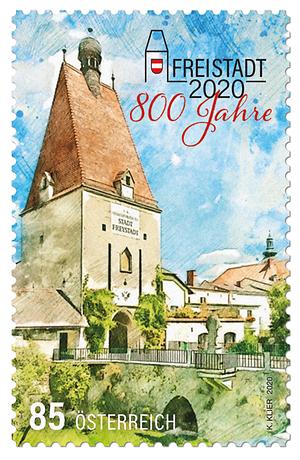 Briefmarke, 800 Jahre Freistadt