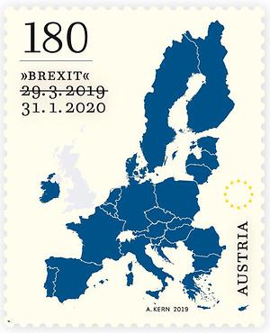 Briefmarke, Brexit