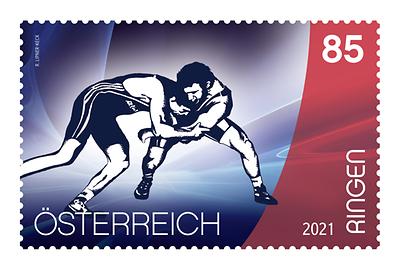 Briefmarke, Historische Bodensportart: „Ringen“ bekommt eine eigene Marke