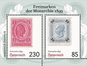Briefmarke, Freimarken 1899