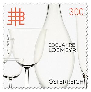 Briefmarke, 200 Jahre Lobmeyr