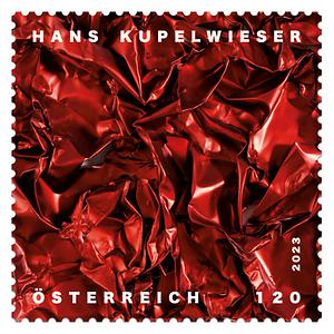 Briefmarke, Hans Kupelwieser – Ohne Titel, 2020