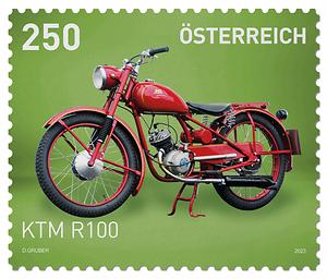 Briefmarke, KTM R100