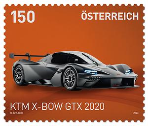 Briefmarke, KTM X-BOW GTX 2020