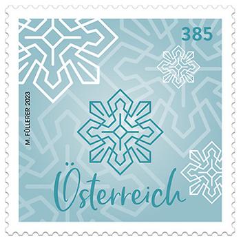 Briefmarke, Schneekristall