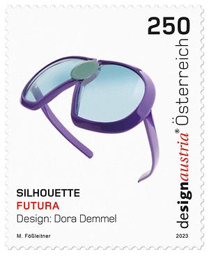 Briefmarke, Silhouette – Futura