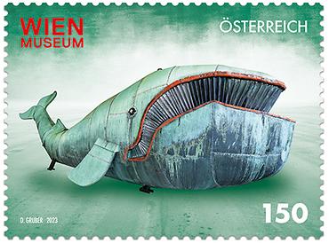 Briefmarke, Wien Museum Neu