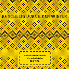 Briefmarke, Sonderbriefmarken-SET 'Winterkollektion'