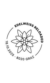Briefmarke, Edelweiß reloaded