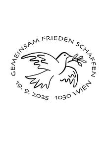 Briefmarke, Friedenstaube