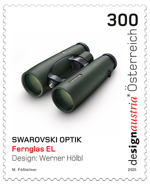 Briefmarke, SWAROVSKI OPTIK - Fernglas EL