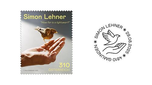Briefmarke, Simon Lehner