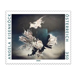 Briefmarke, Angela Eisenköck – Fragments 44