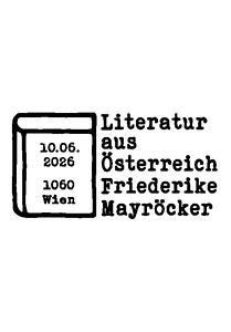 Briefmarke, Friederike Mayröcker - Grande Dame der Literatur