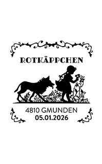 Briefmarke, Rotkäppchen